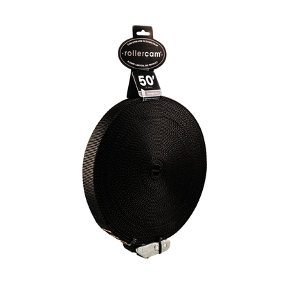 Rollercam 1-Inch x 50-Foot Cam Strap, Straight End