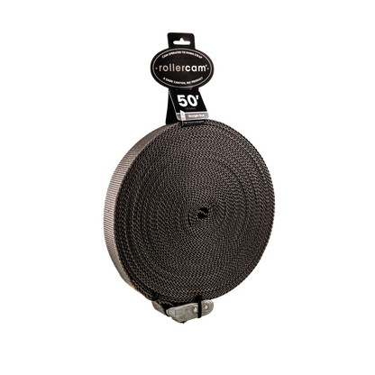 Rollercam 1-Inch x 50-Foot Cam Strap, Straight End