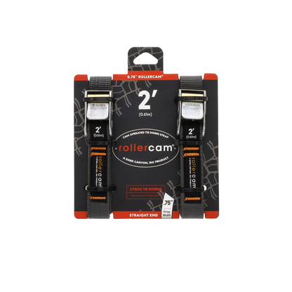 Rollercam 0.75-Inch Cam Strap, Straight End