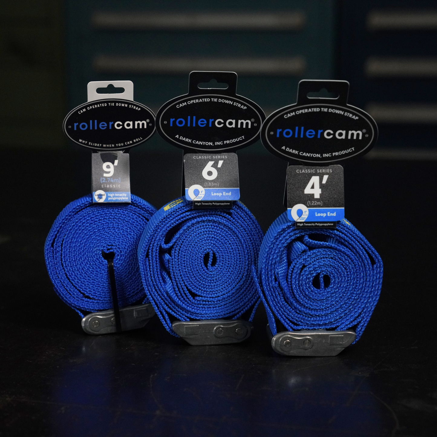 Rollercam 1-Inch Cam Strap, Loop End