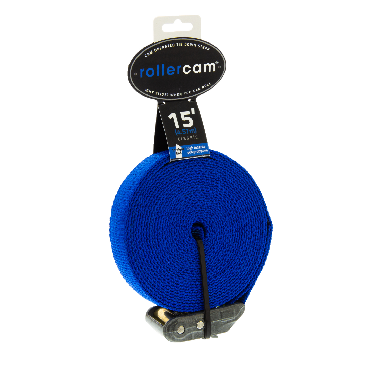 Rollercam 1-Inch Cam Strap, Straight End