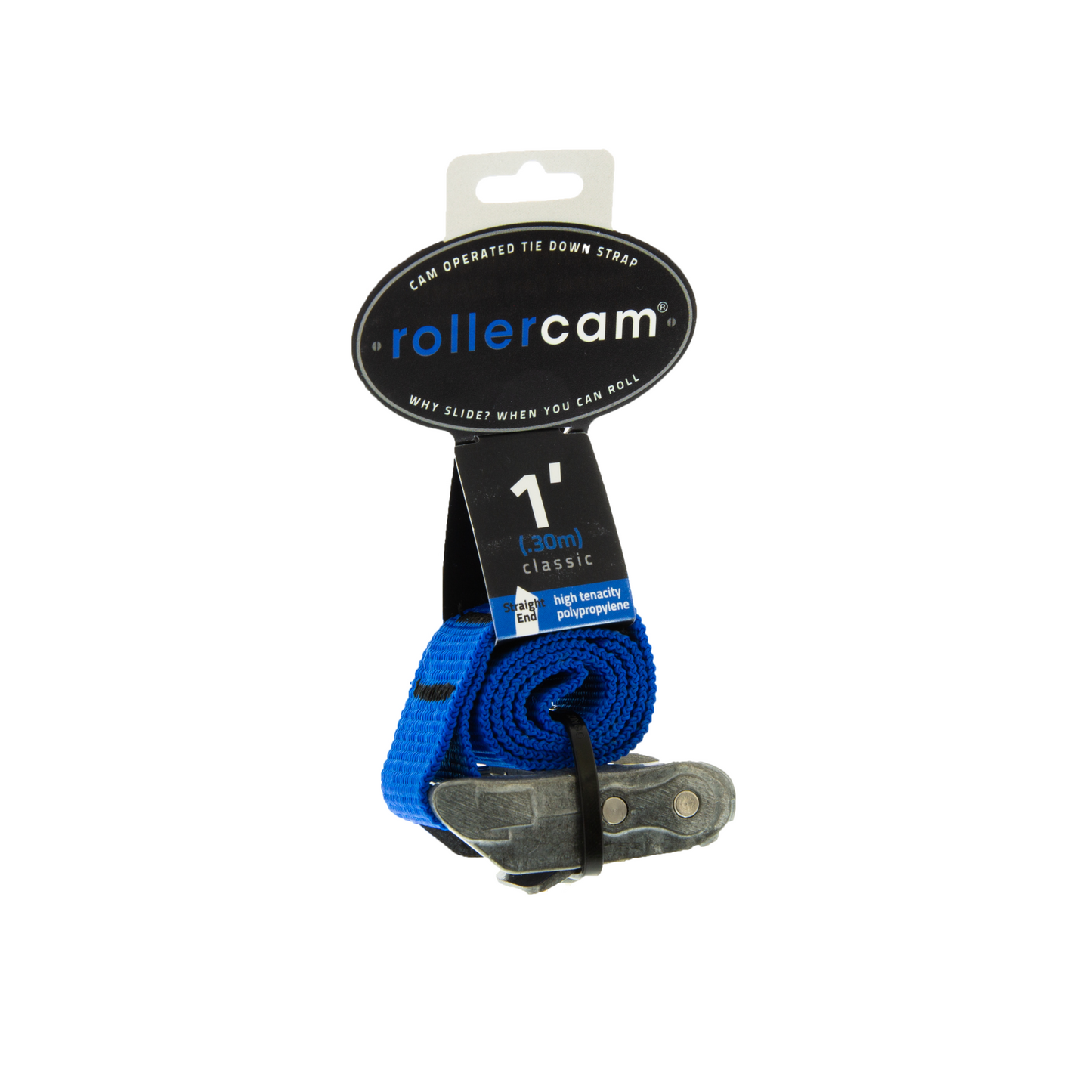 Rollercam 1-Inch Cam Strap, Straight End