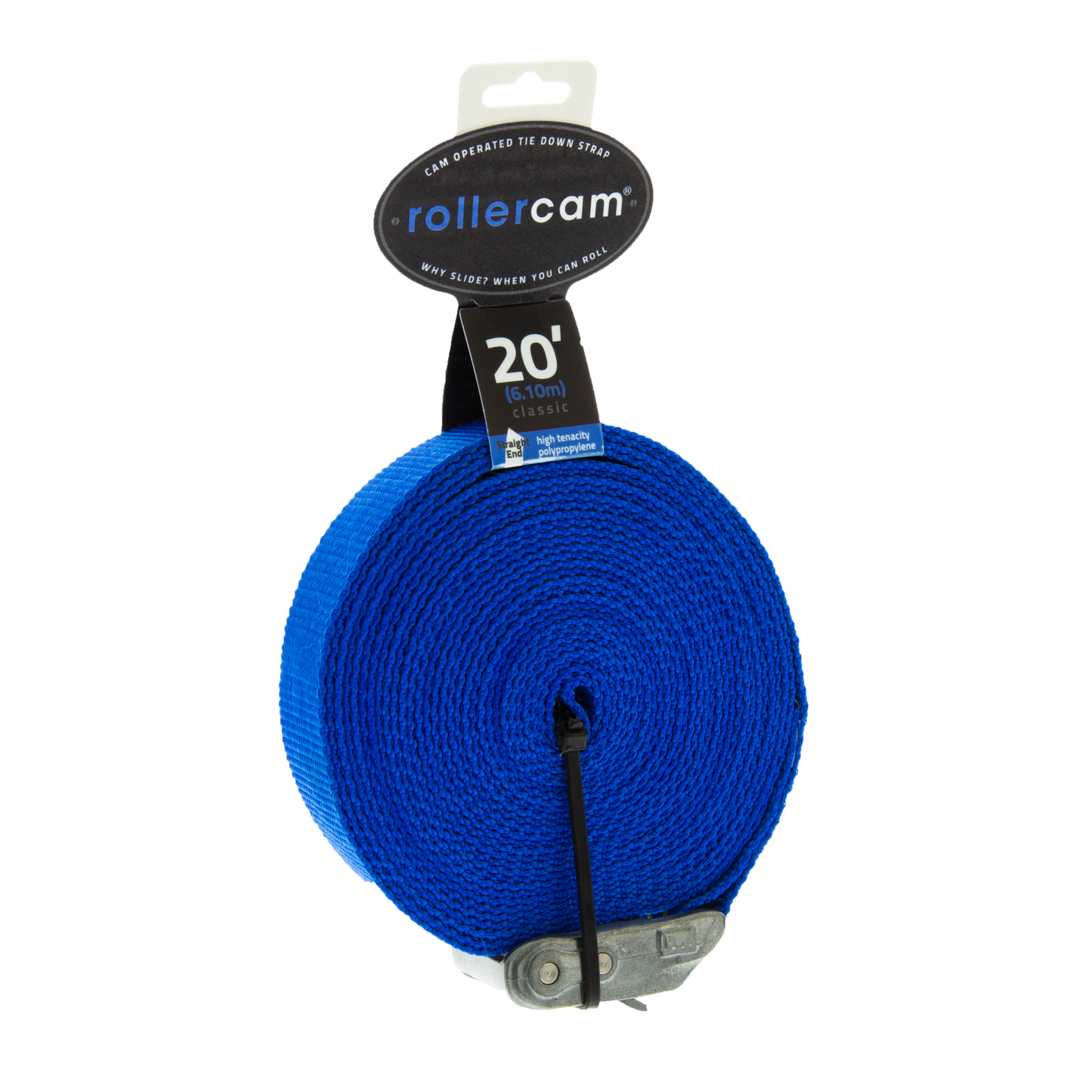 Rollercam 1-Inch Cam Strap, Straight End