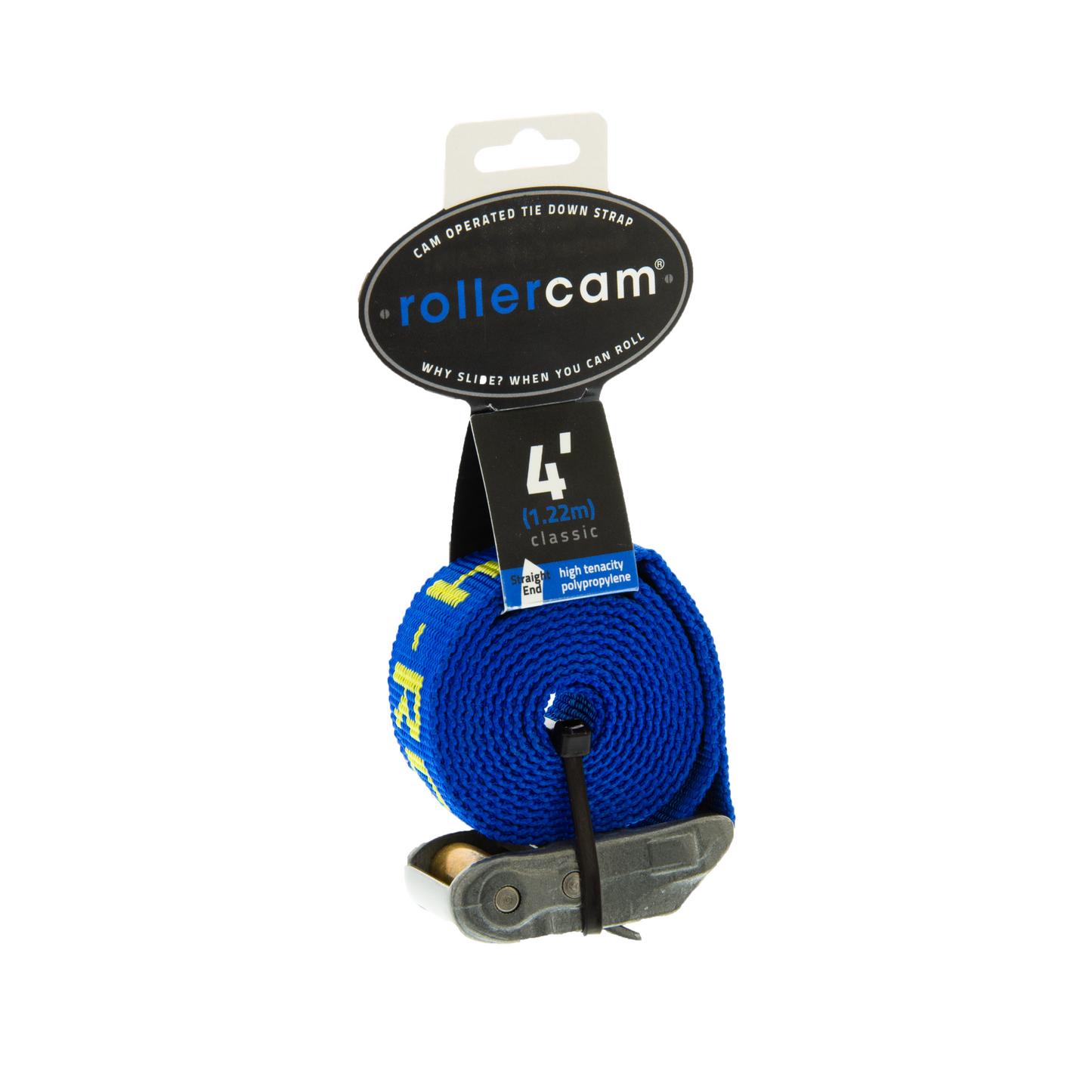 Rollercam 1-Inch Cam Strap, Straight End