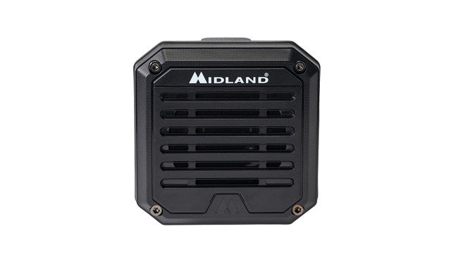 Midland SPK200 Amplified External Speaker with AI Noise Cancellation