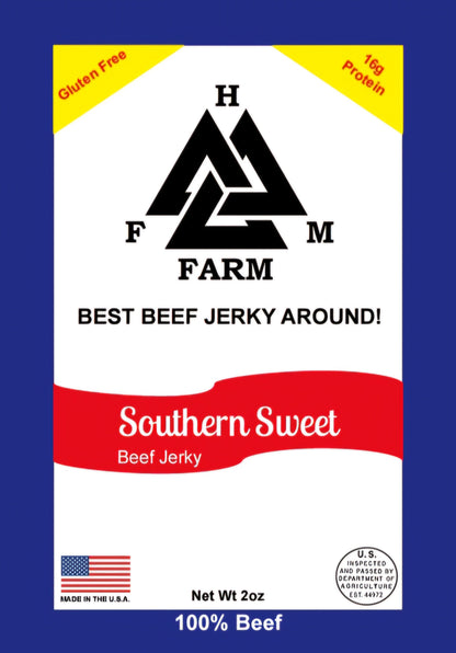 HFM Farm Southern Sweet Beef Jerky