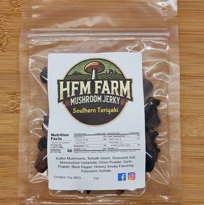 HFM Farm Southern Teriyaki Mushroom Jerky