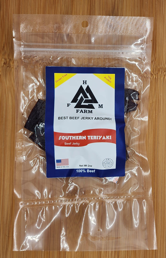 HFM Farm Southern Teriyaki Beef Jerky