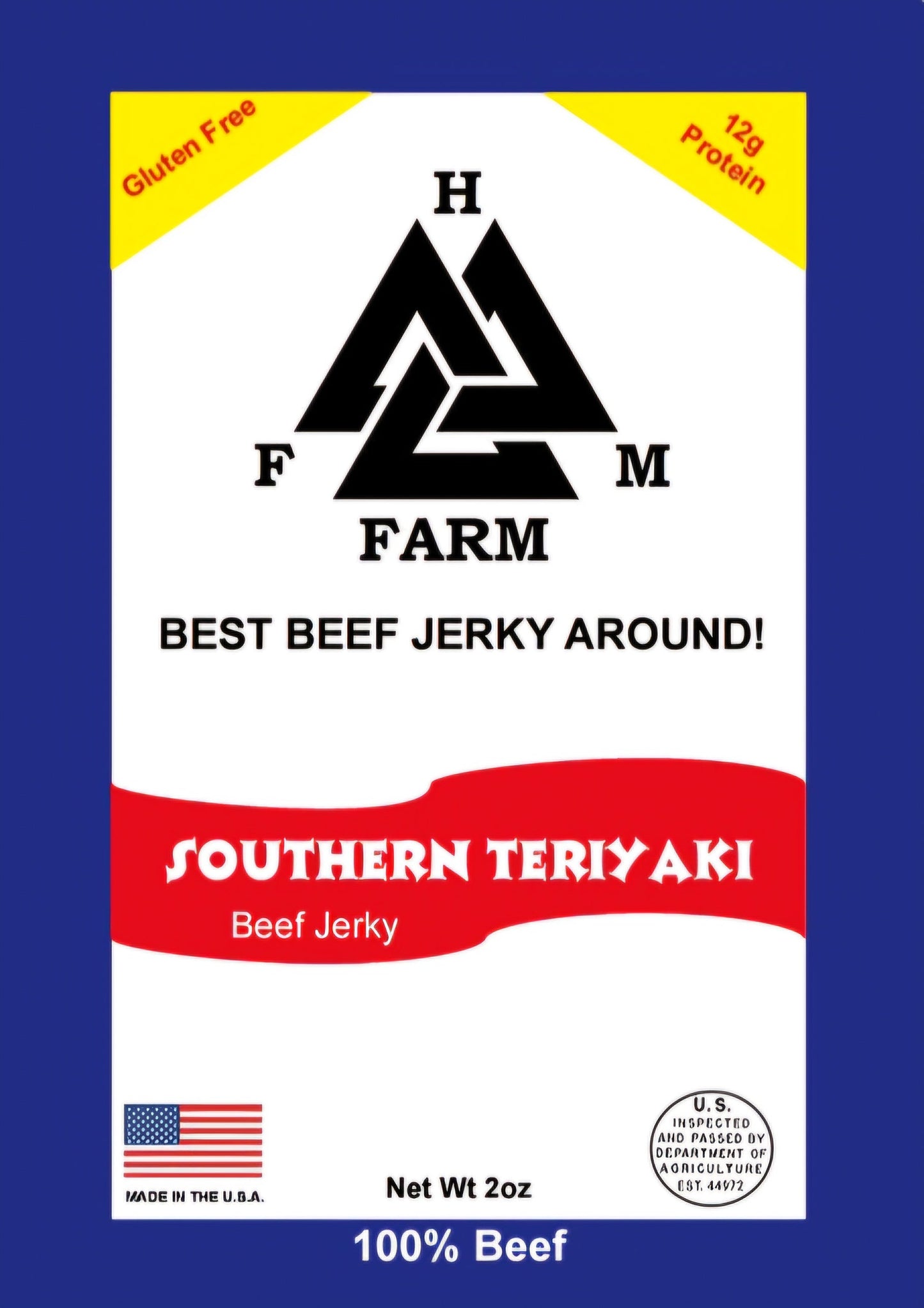 HFM Farm Southern Teriyaki Beef Jerky
