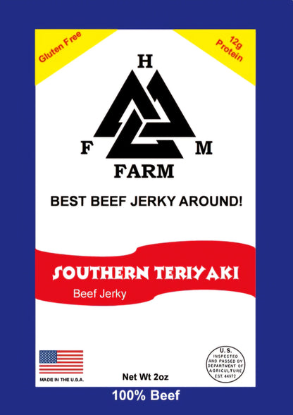 HFM Farm Southern Teriyaki Beef Jerky