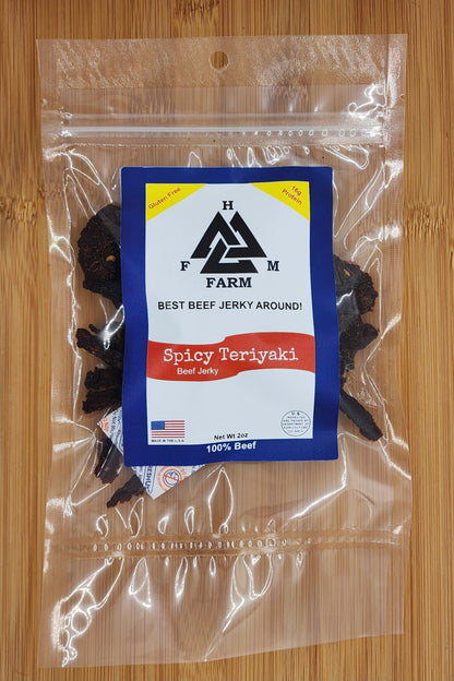 HFM Farm Spicy Teriyaki Beef Jerky
