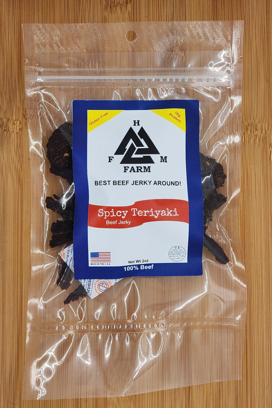 HFM Farm Spicy Teriyaki Beef Jerky