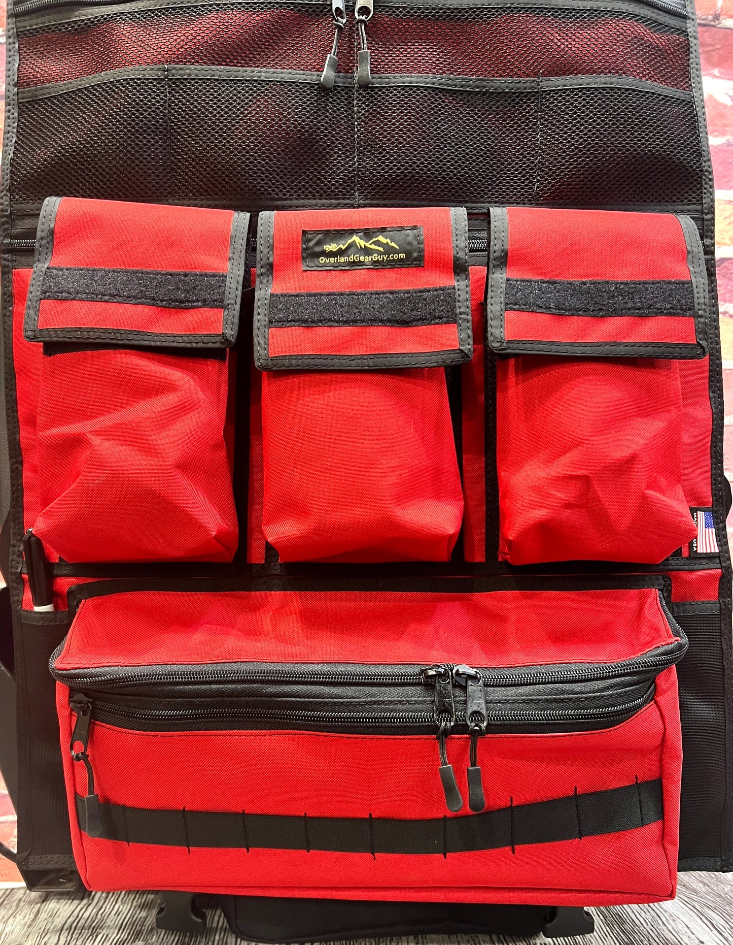 Overland Gear Guy Adventure Ready 3 Seat Organizer
