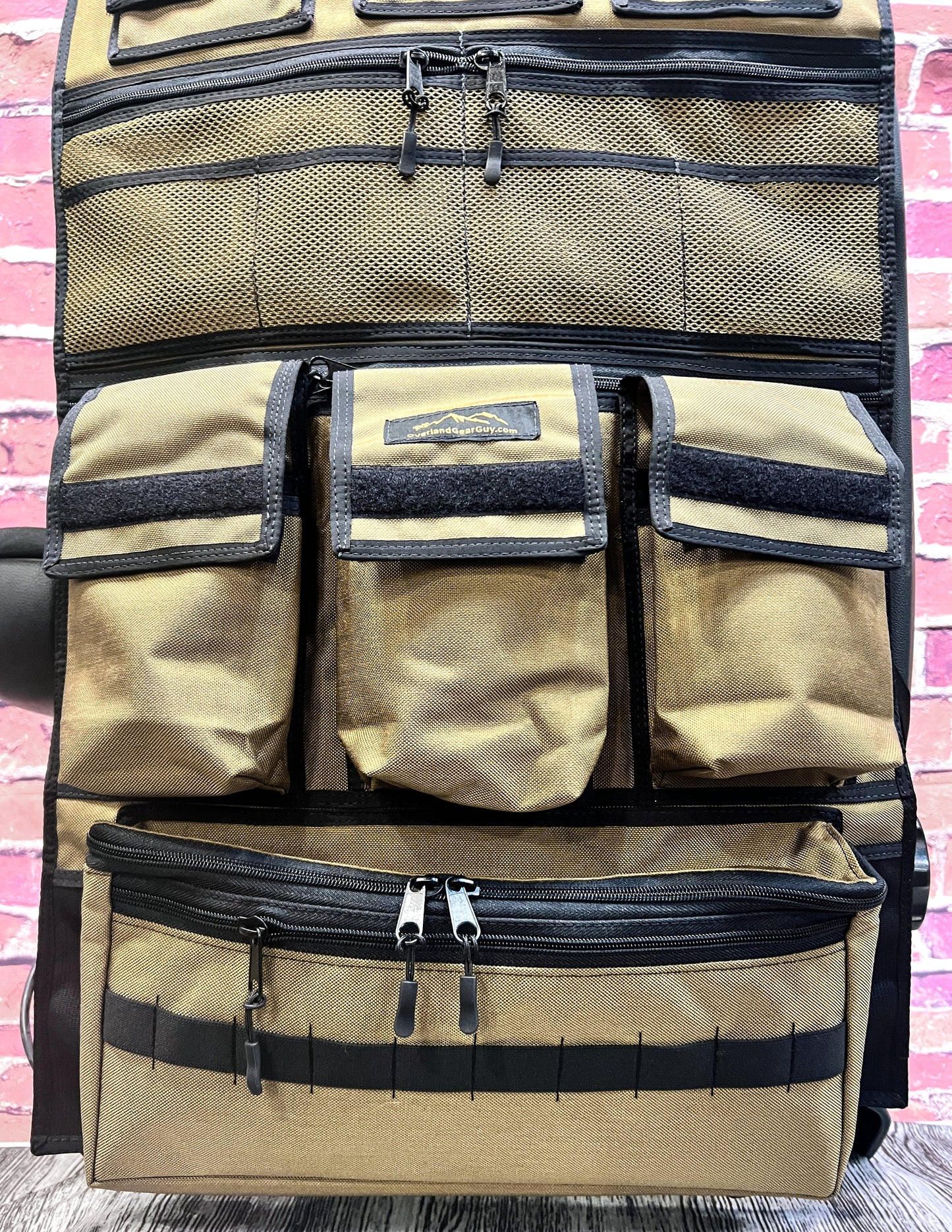 Overland Gear Guy Adventure Ready 3 Seat Organizer