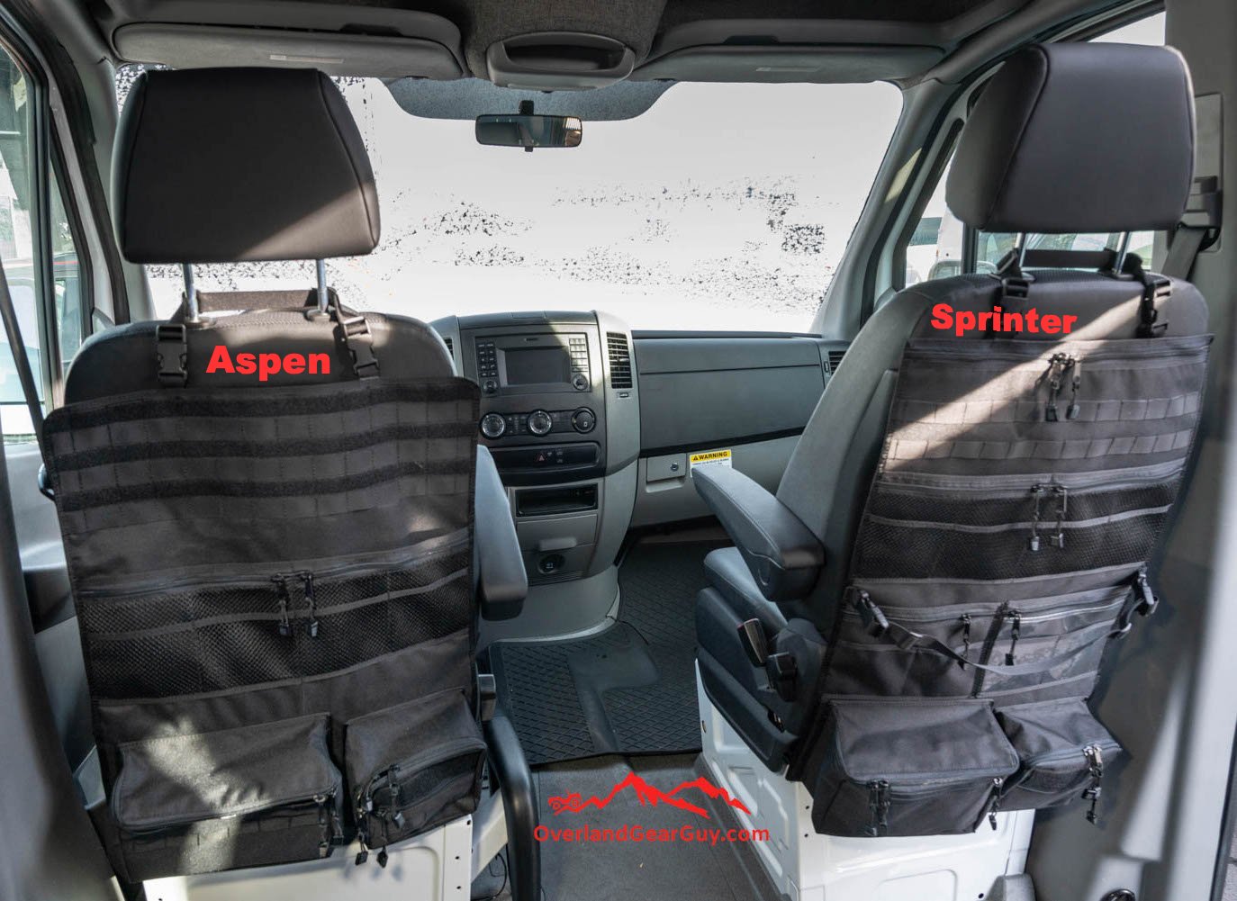 Adventure Ready Seat Back Organizer