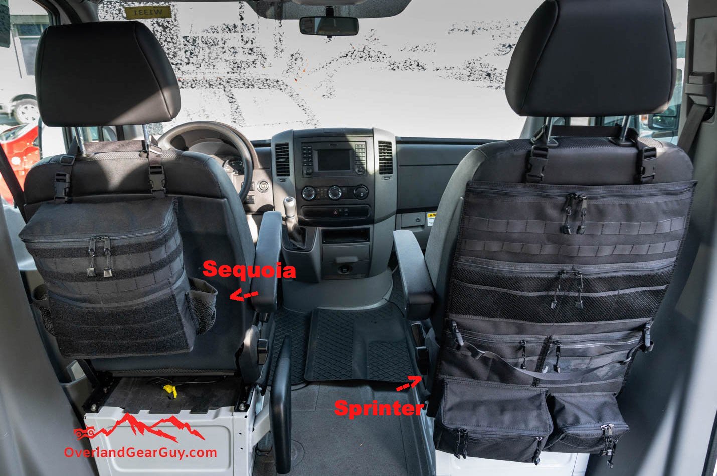 Adventure Ready Seat Back Organizer