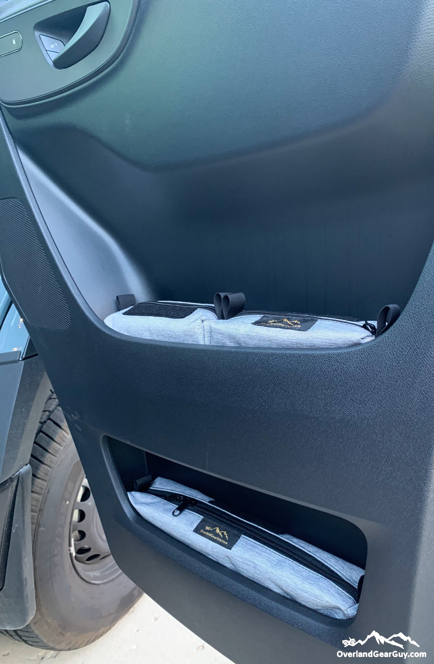 Sprinter Van Door Cubby Storage Pouches - 3-Piece Set