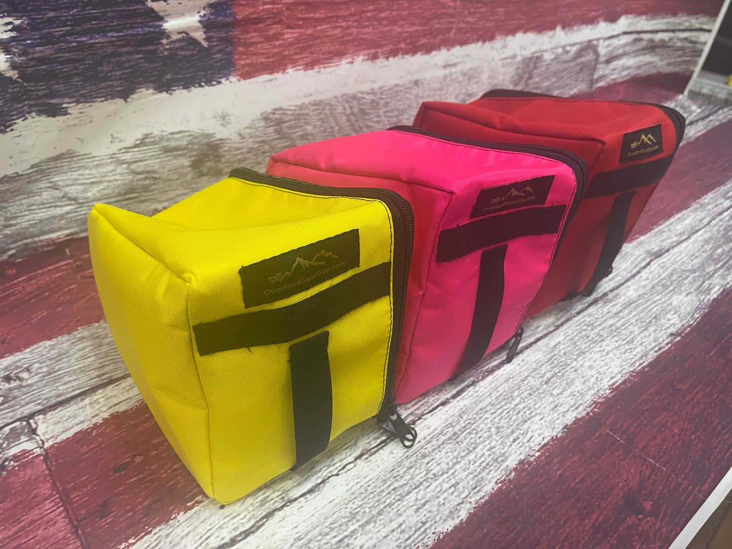 Overhead Cabinet Storage Bags for Storyteller Overland Vans