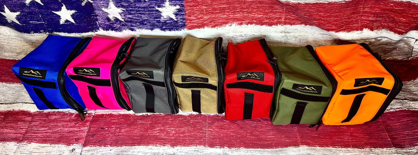 Overhead Cabinet Storage Bags for Storyteller Overland Vans