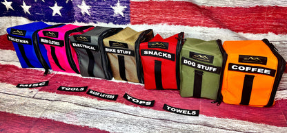 Overhead Cabinet Storage Bags for Storyteller Overland Vans