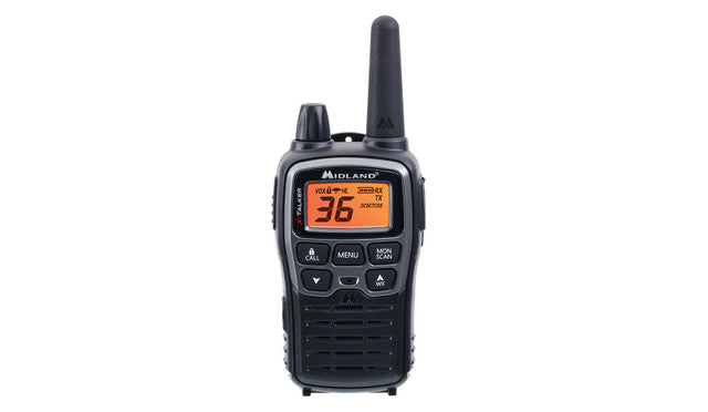 Midland X-Talker T71VP3 Two-Way Radio Pair with Batteries and USB Charger