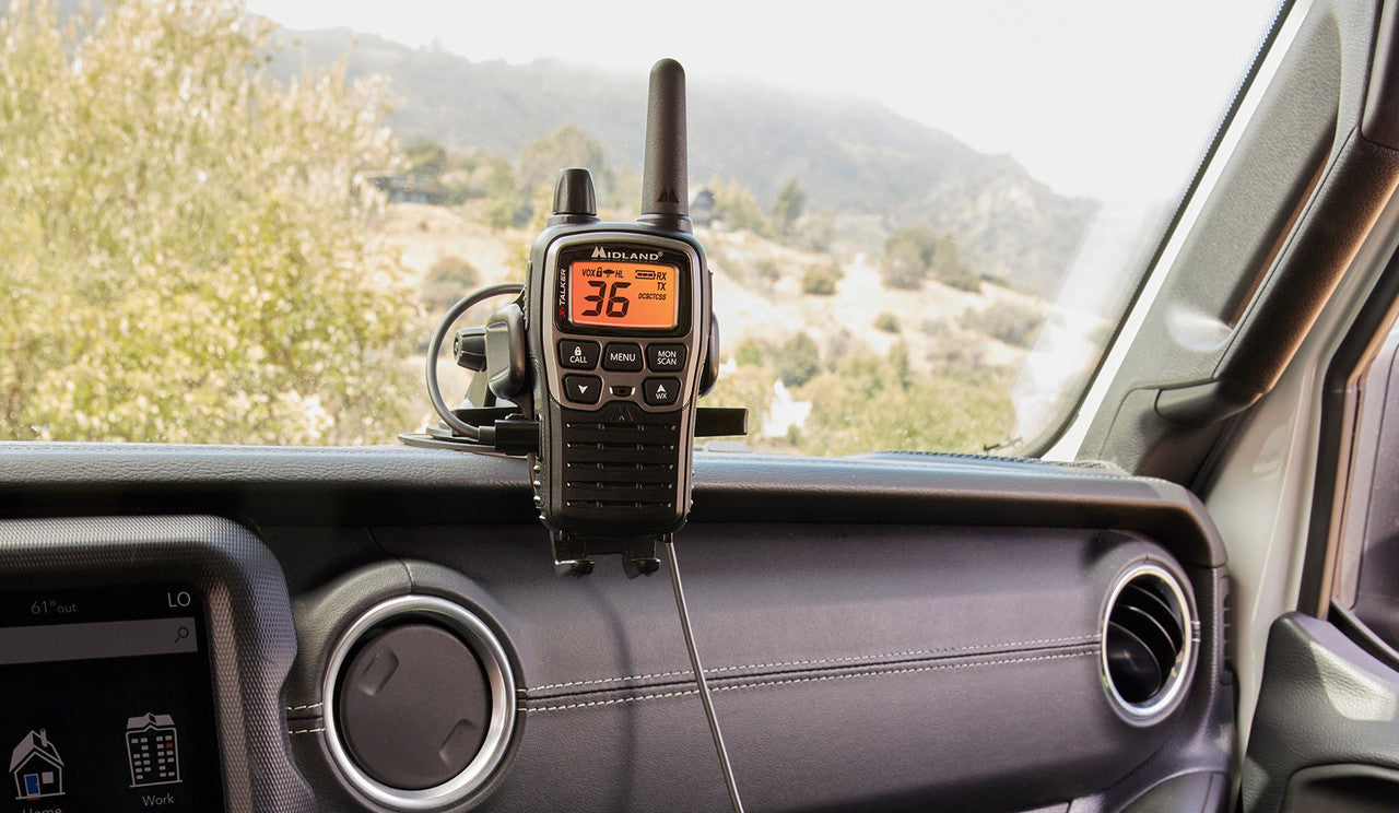 Midland X-Talker T71VP3 Two-Way Radio Pair with Batteries and USB Charger