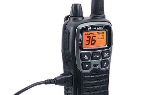 Midland X-Talker T71VP3 Two-Way Radio Pair with Batteries and USB Charger
