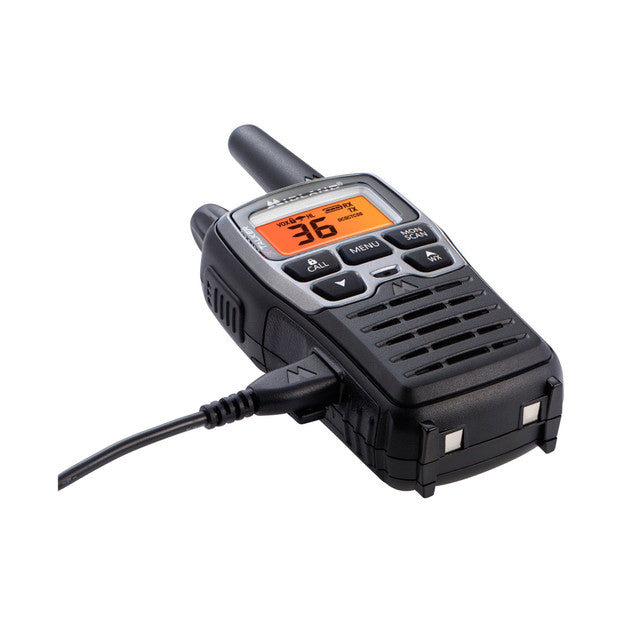 Midland X-Talker Two-Way Radio Pair Kit with Headsets, Chargers & Case