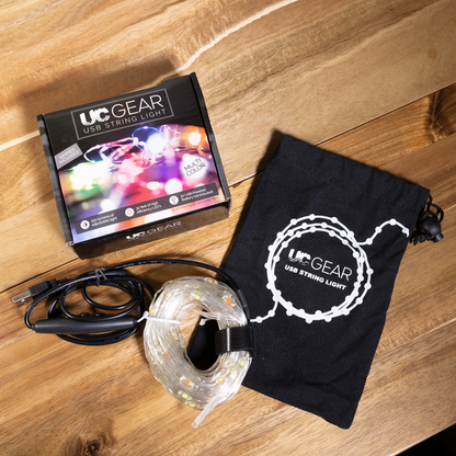 UC Gear LED Camp String Lights 32' — Multi-Color