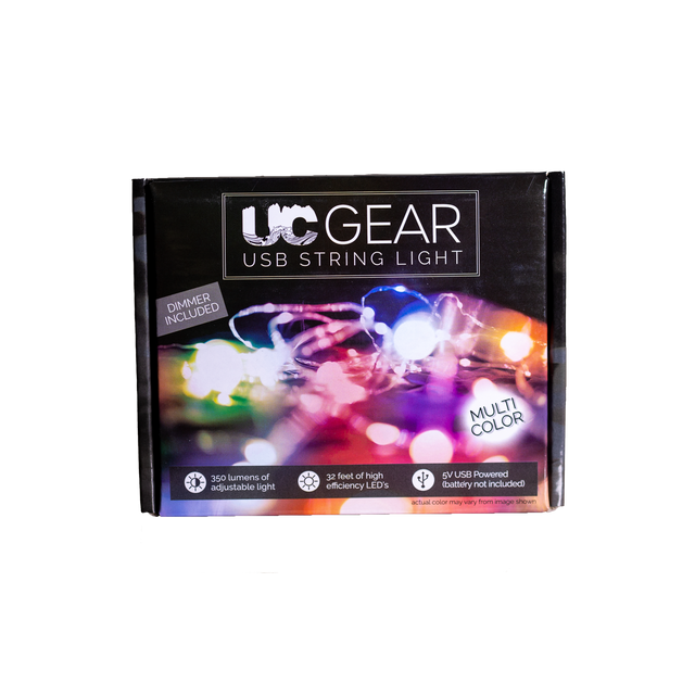 UC Gear LED Camp String Lights 32' — Multi-Color