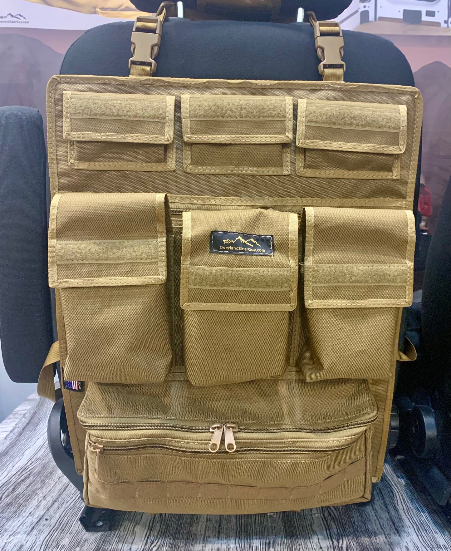 Universal Seat Organizer | Overland Gear Guy
