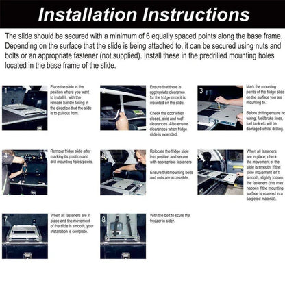 ICECO Fridge Slide Mount (JPPro / VL35Pro / VL45Pro / APL35)