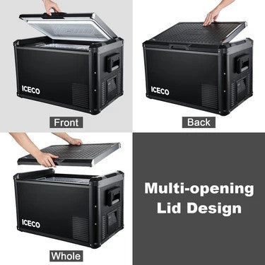 ICECO VL45 Pro Single Zone 47QT Portable Cooler Grey