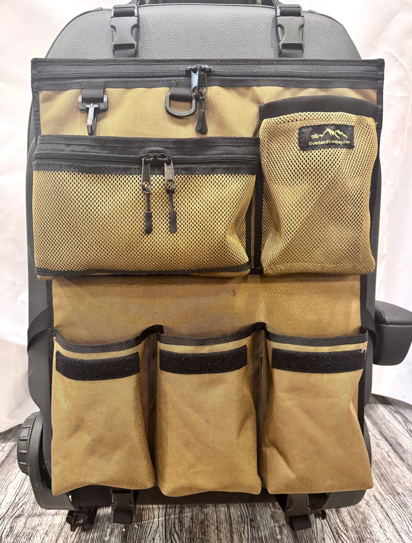 Voyager Seat Organizer — Universal Vehicle Seat-Back Storage