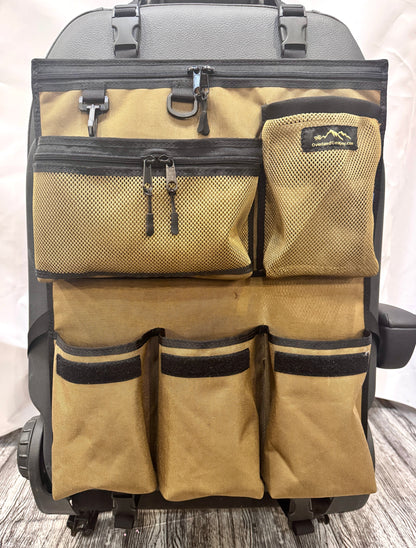 Voyager Seat Organizer — Universal Vehicle Seat-Back Storage