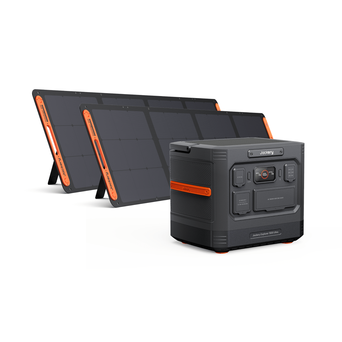 Jackery Explorer 1500 Ultra Solar Generator Kit