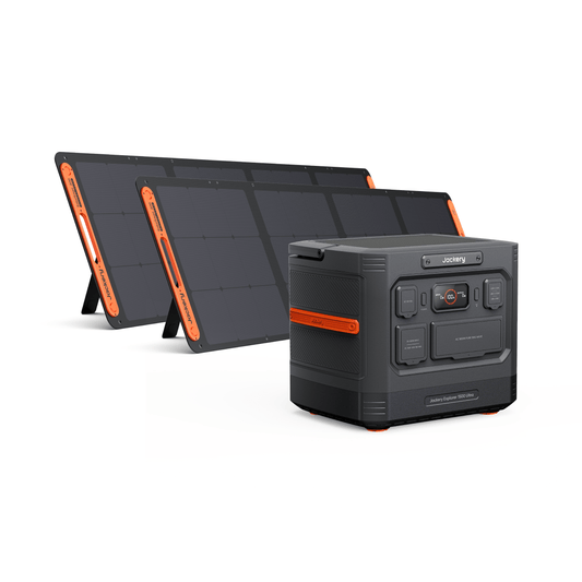 Jackery Explorer 1500 Ultra Solar Generator Kit