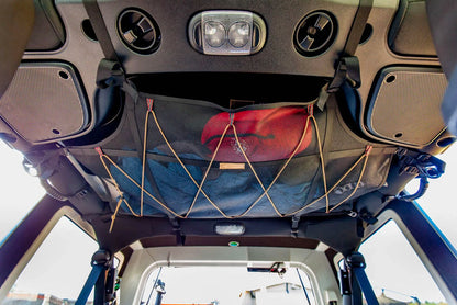 Jeep Wrangler JKU Attic — Overhead MOLLE Storage