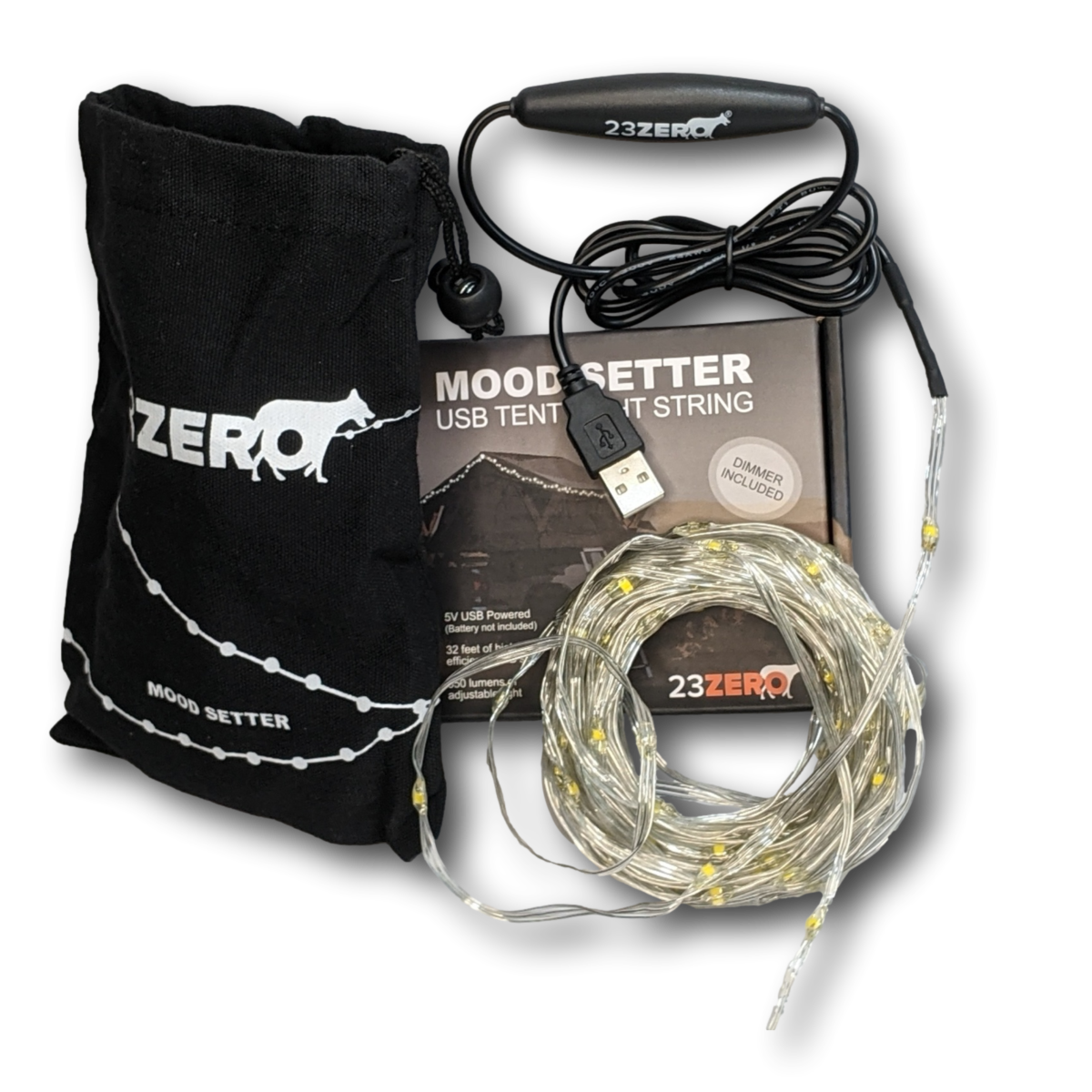 Cadena de luces USB para tienda de campaña 23Zero Mood Setter