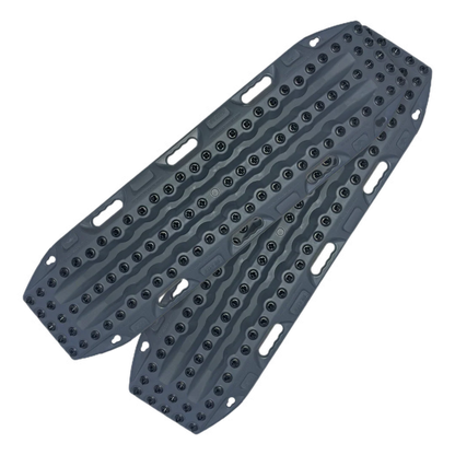 MaxTrax Xtreme Traction Boards, Pair (Gunmetal Gray)